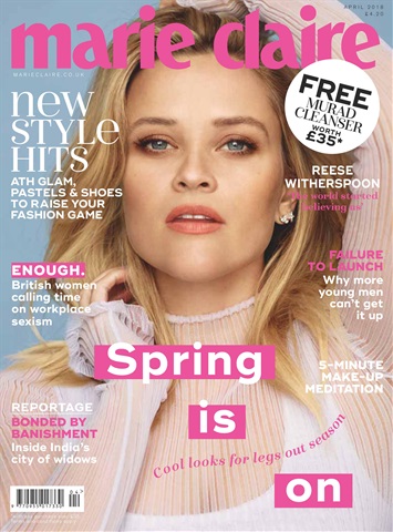 Marie Claire issue April 2018