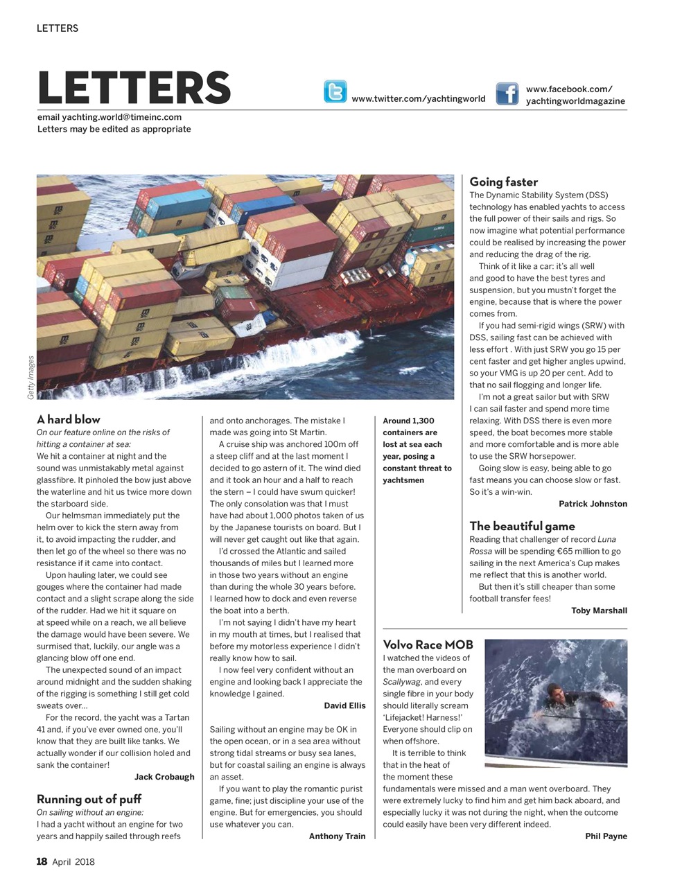 Yachting World Preview Pages
