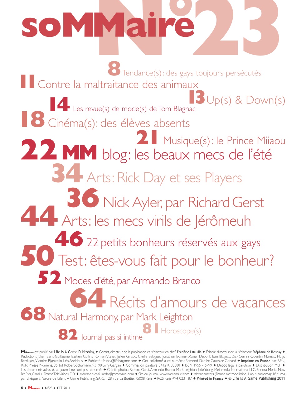 MMensuel Preview Pages