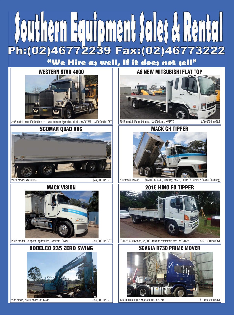 JUST TRUCKS Preview Pages