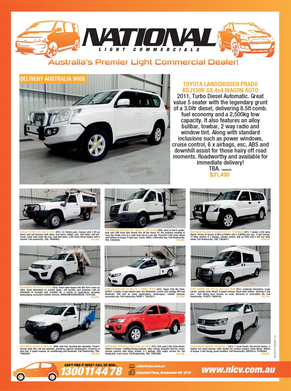 JUST TRUCKS Preview Pages