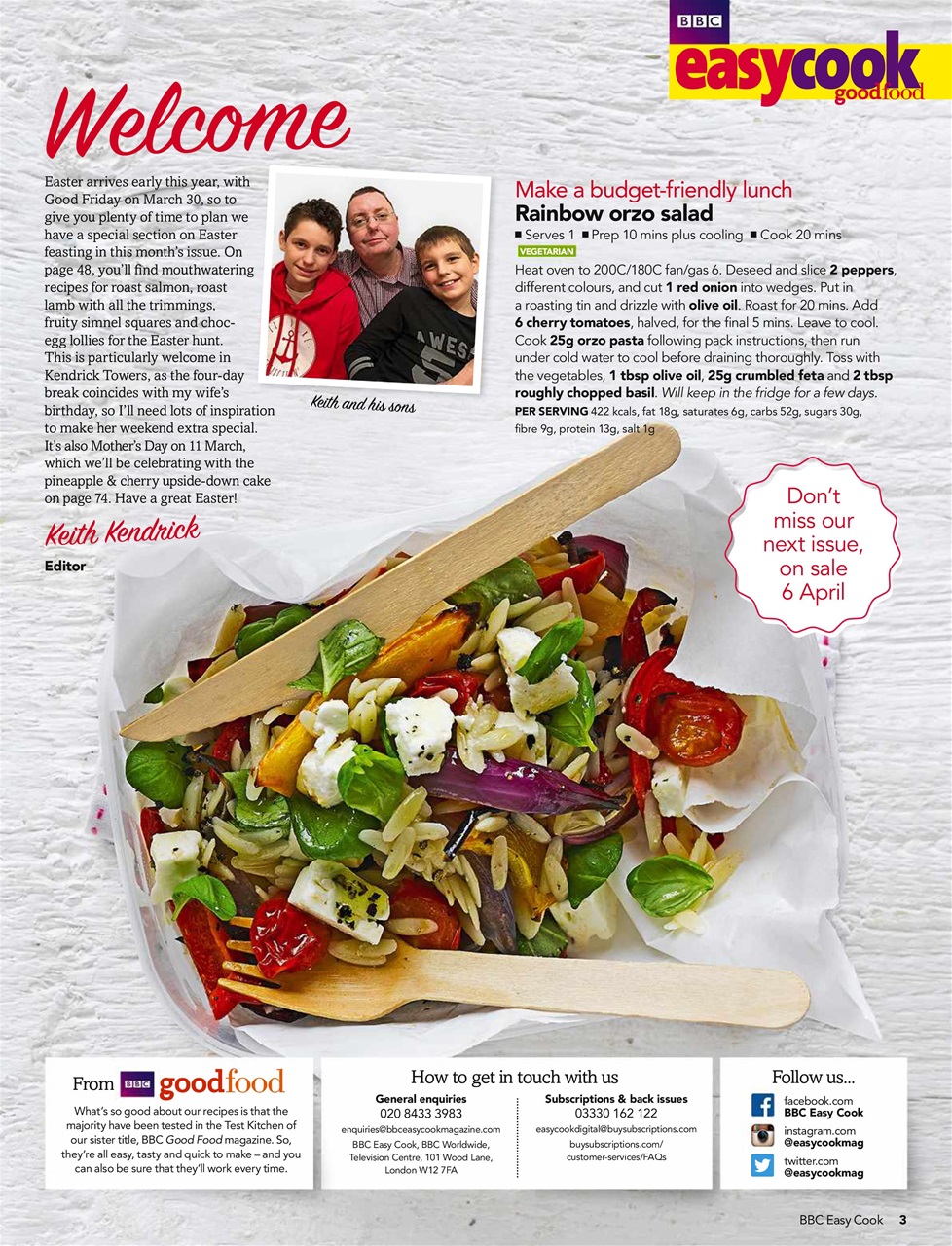 Easy Cook Magazine Preview Pages