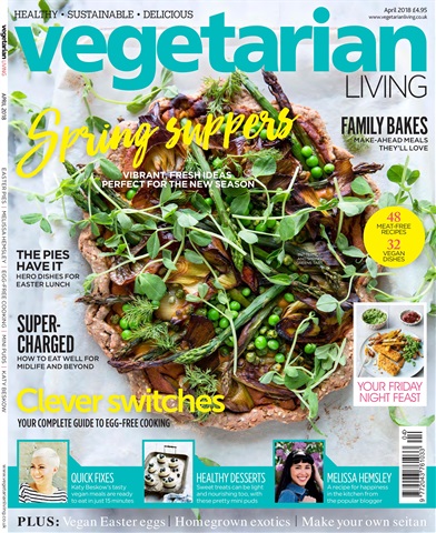 Vegetarian Living issue April-18