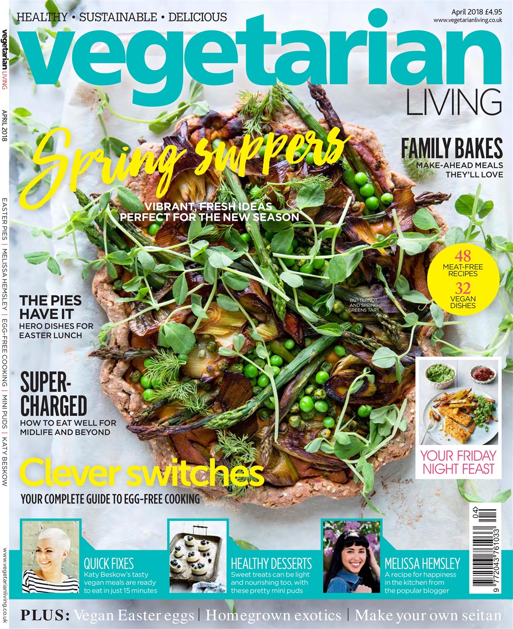 Vegetarian Living Preview Pages