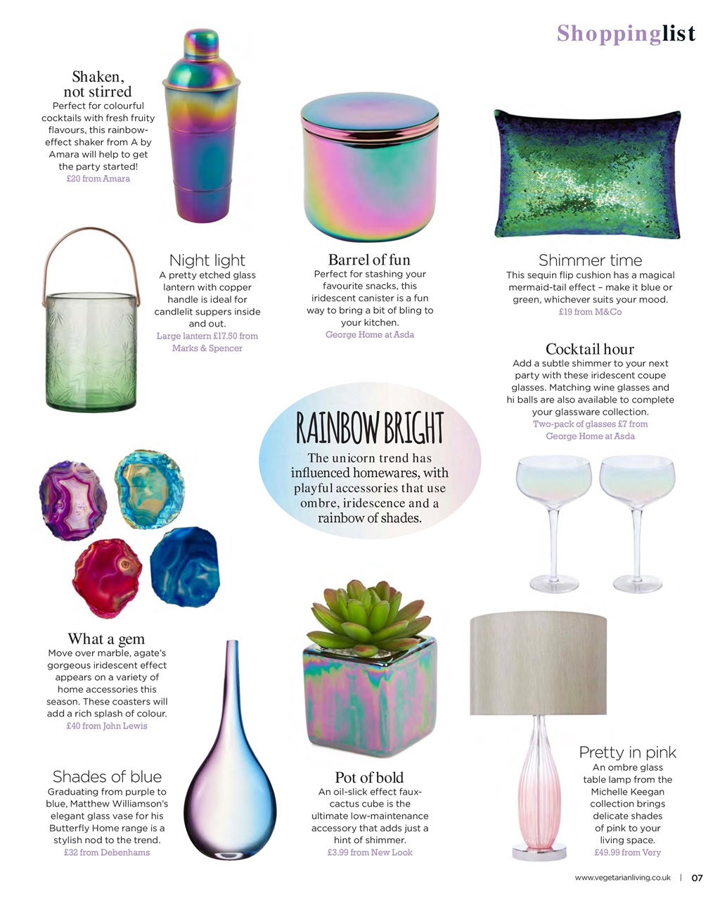 Vegetarian Living Preview Pages