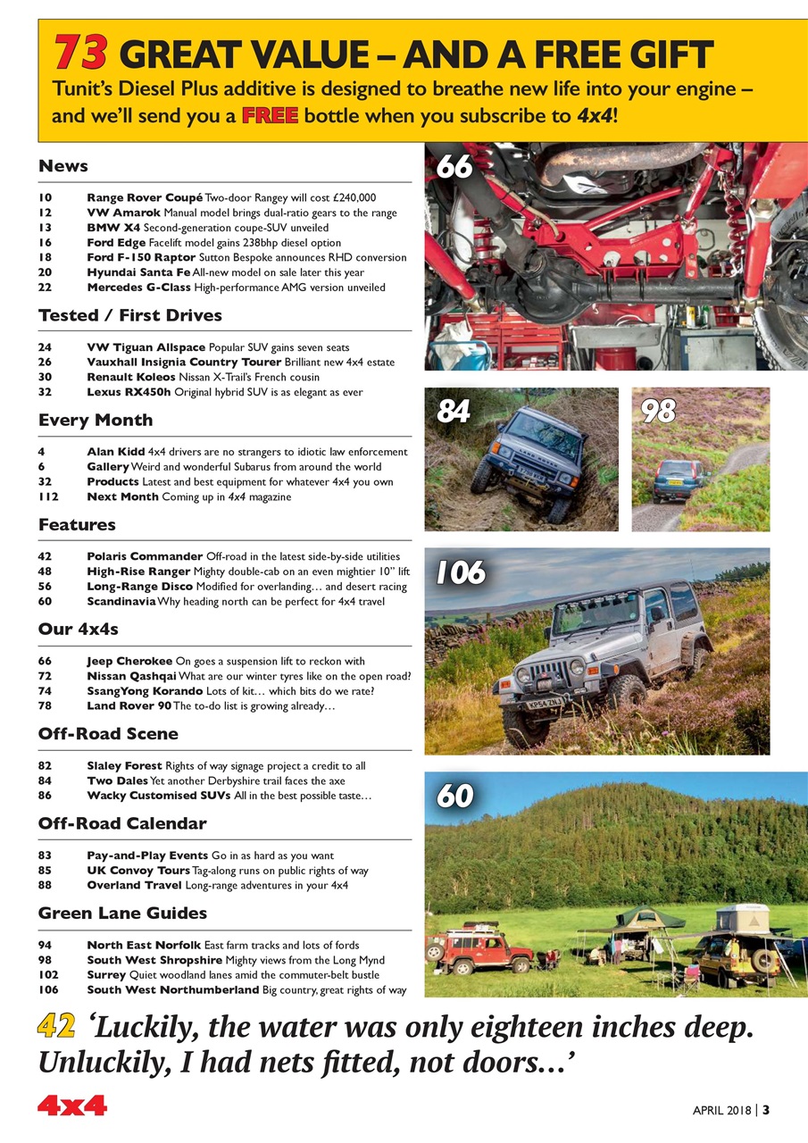 Overlander 4X4 Preview Pages