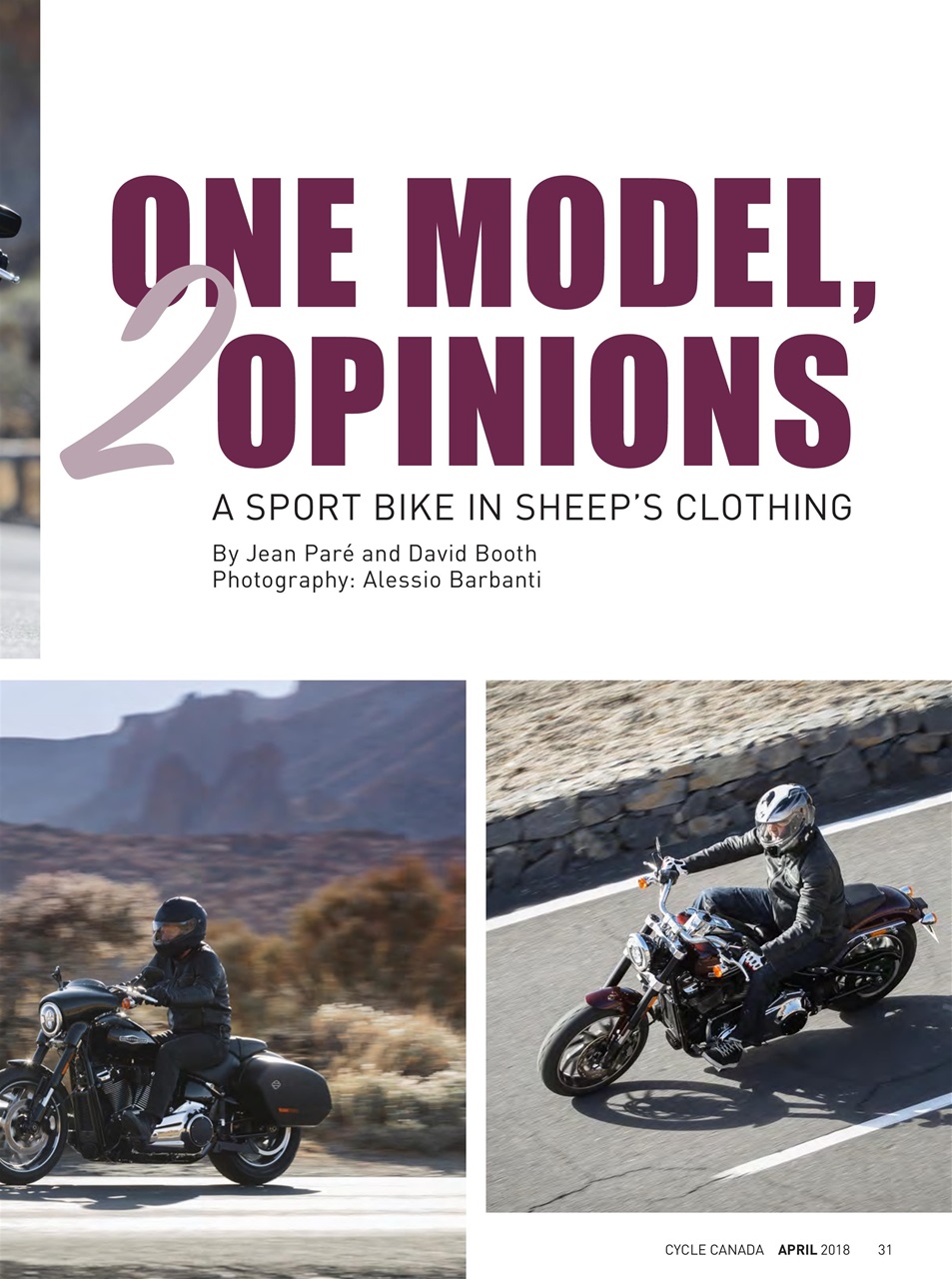 Cycle Canada Preview Pages