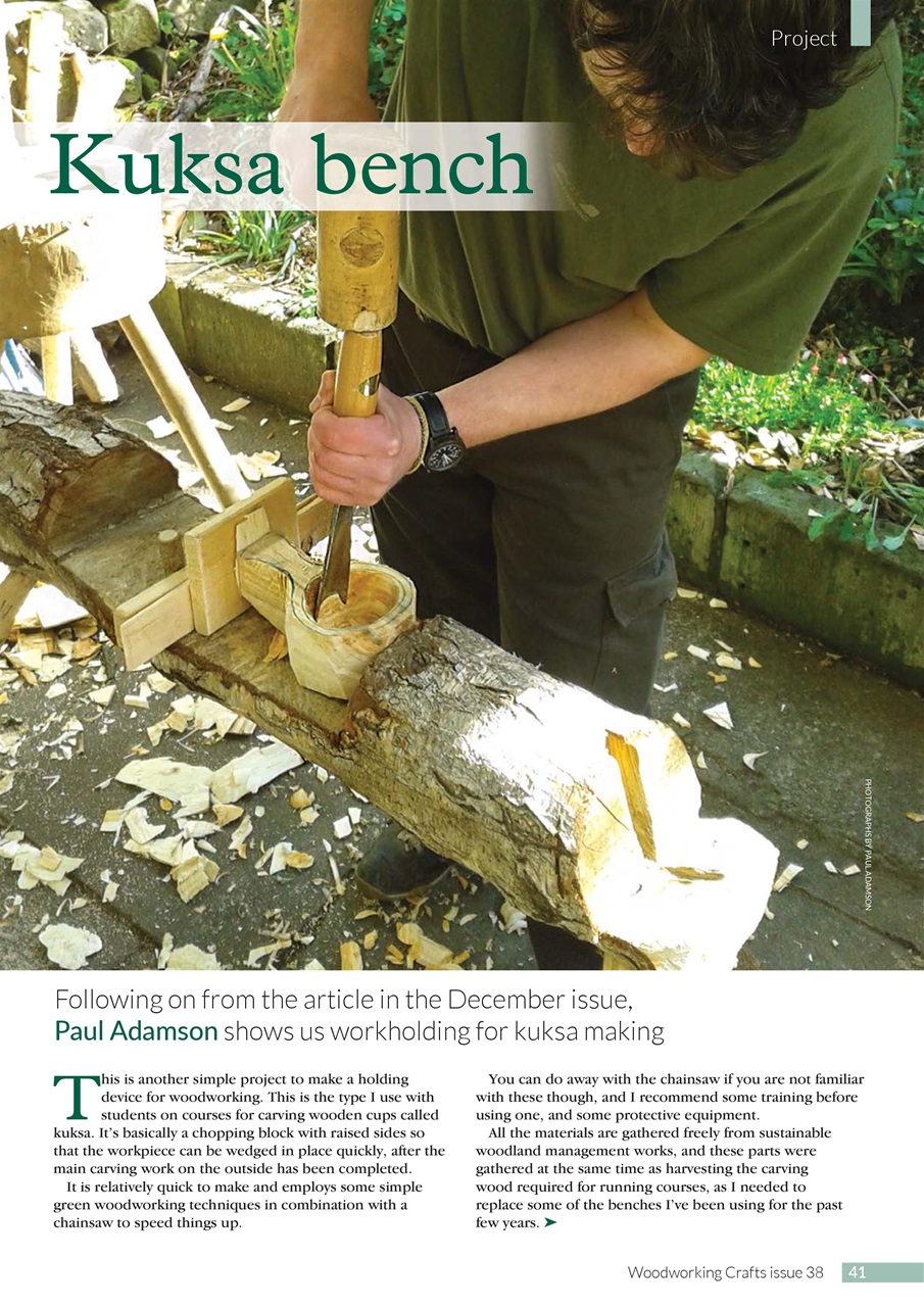 Woodworking Crafts Magazine Preview Pages