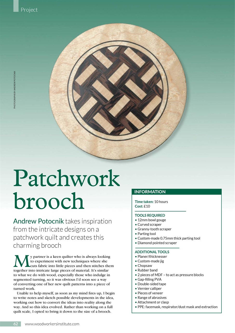 Woodworking Crafts Magazine Preview Pages