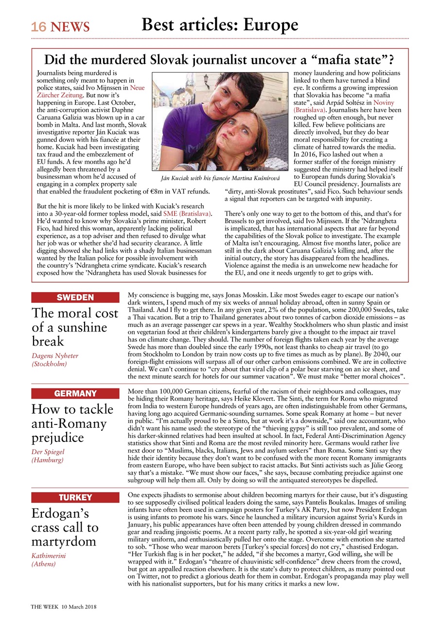 The Week Preview Pages