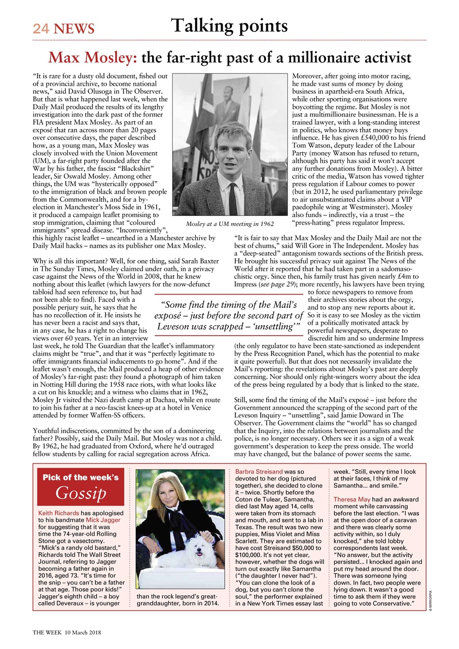 The Week Preview Pages