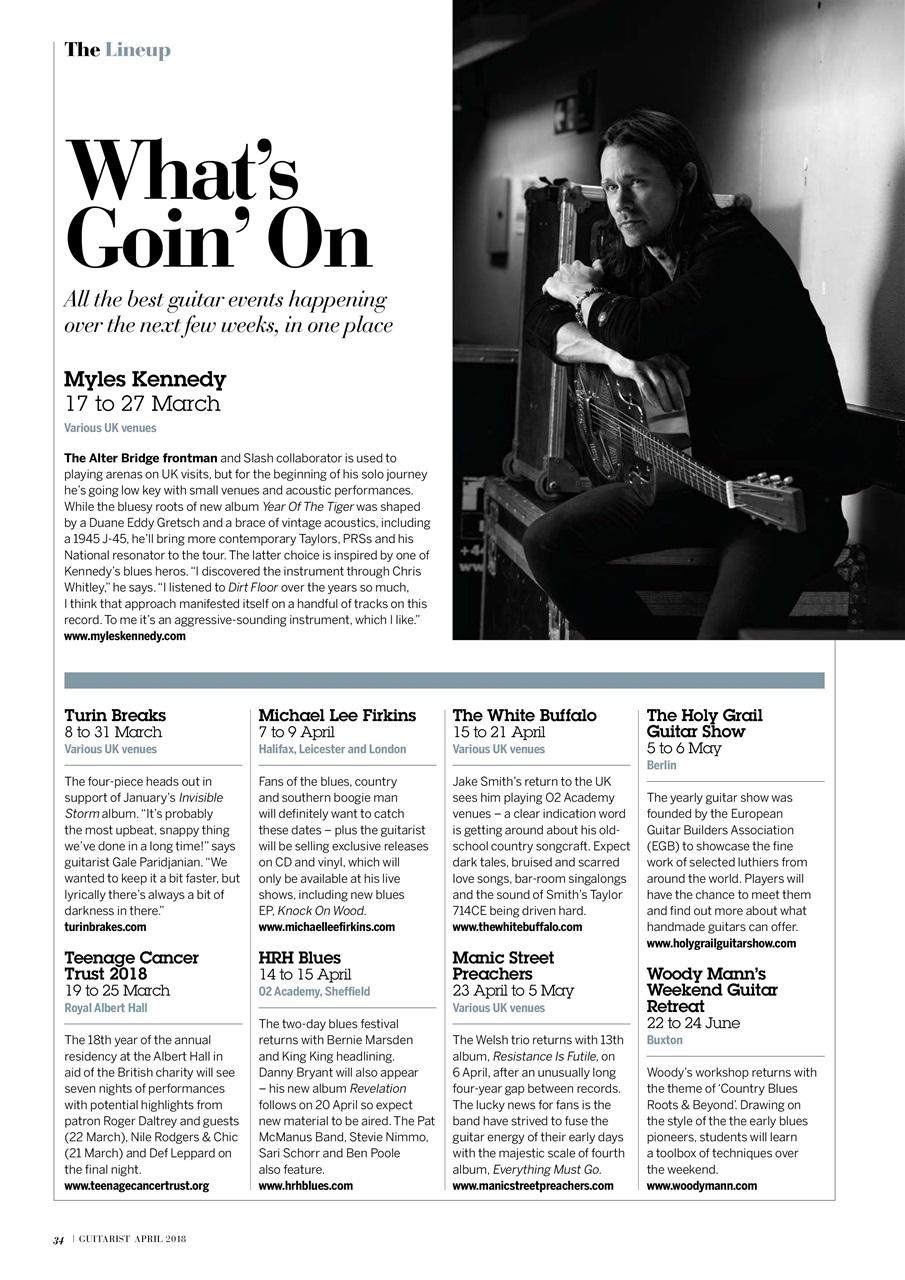 Guitarist Preview Pages