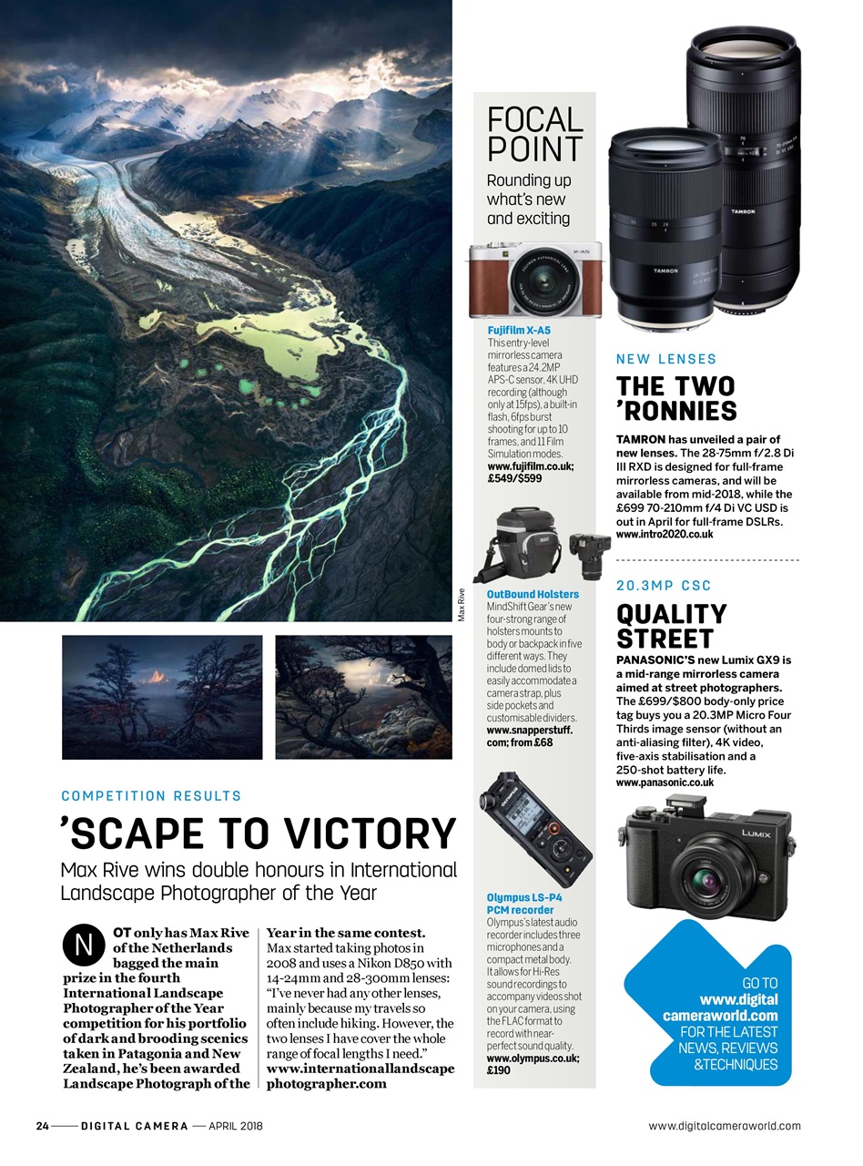 Digital Camera Magazine Preview Pages