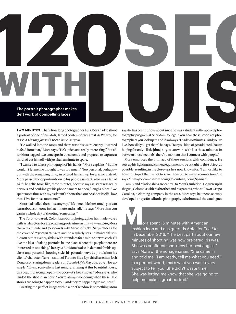 Applied Arts Preview Pages