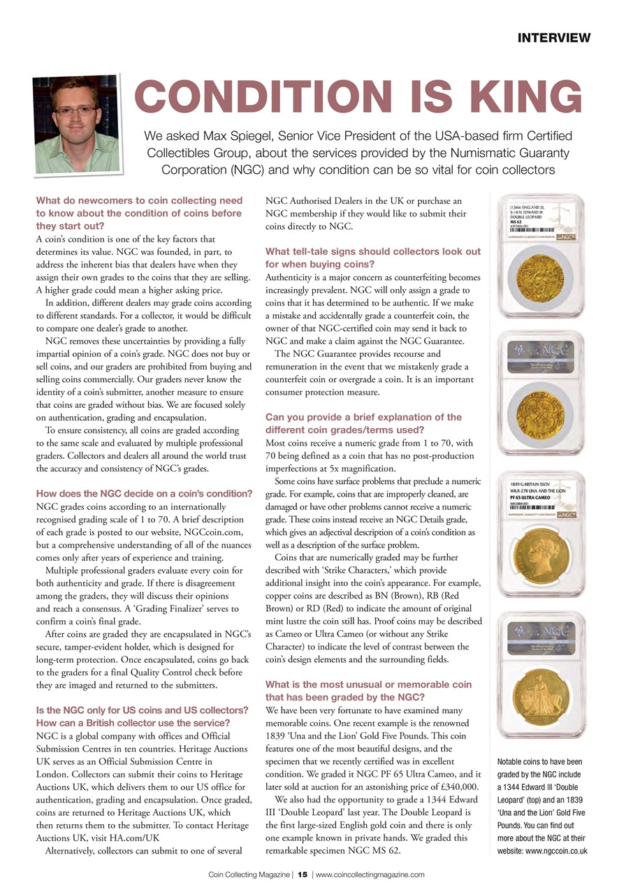 Coin Collector Preview Pages