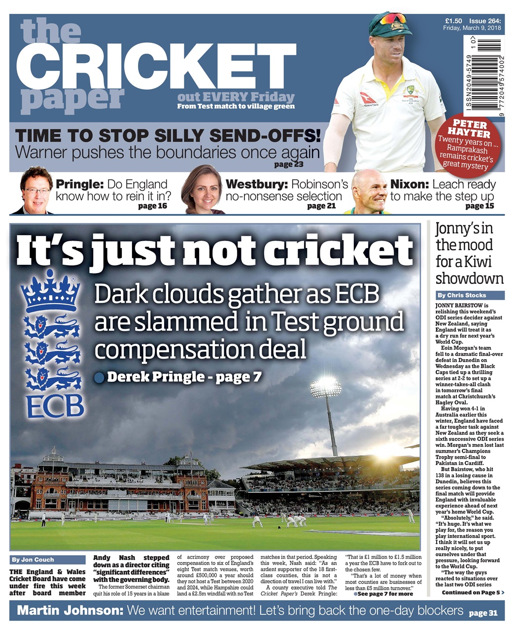 The Cricket Paper Preview Pages