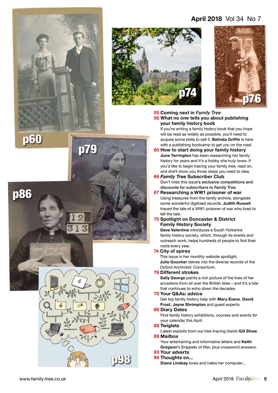 Family Tree Preview Pages
