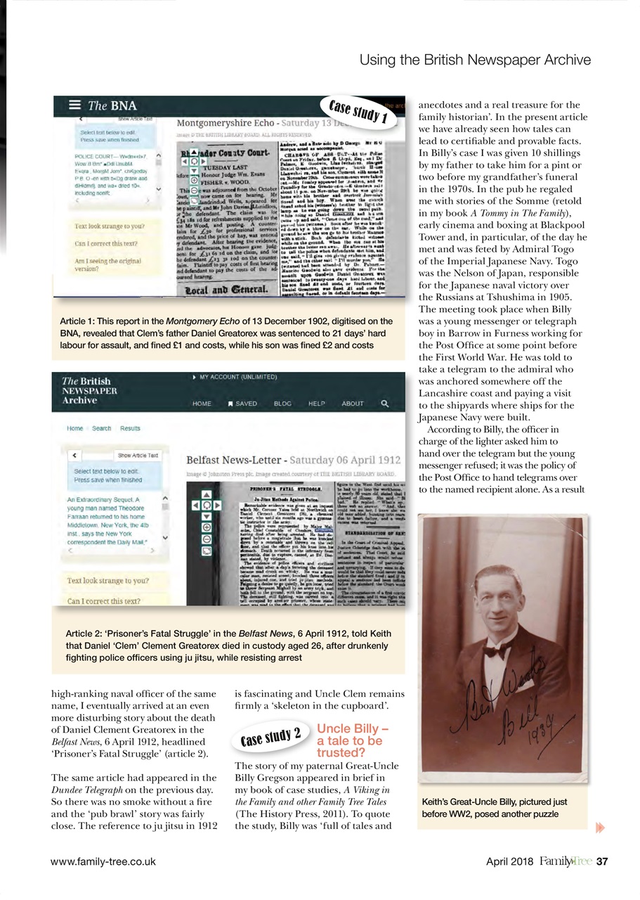 Family Tree Preview Pages