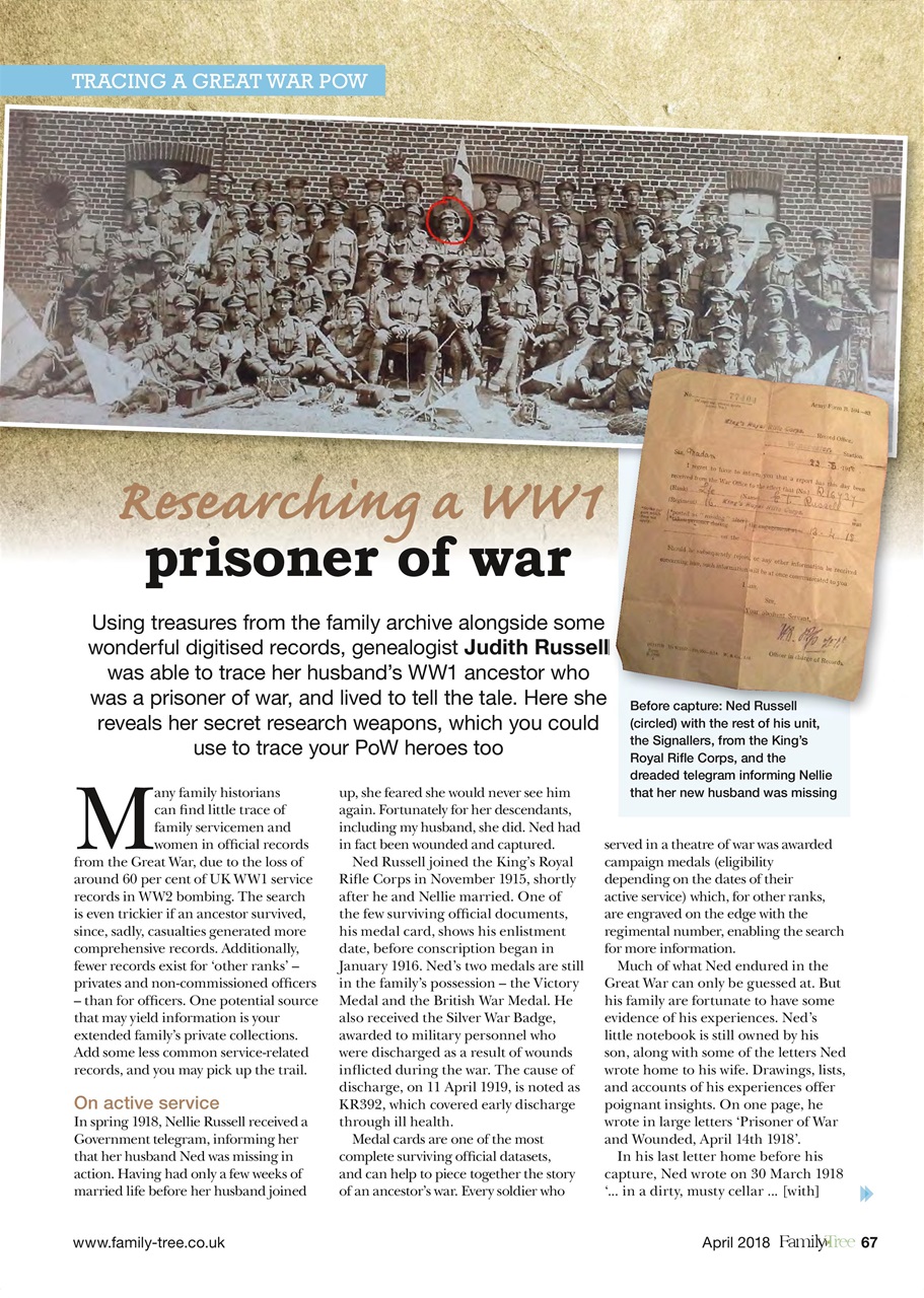 Family Tree Preview Pages