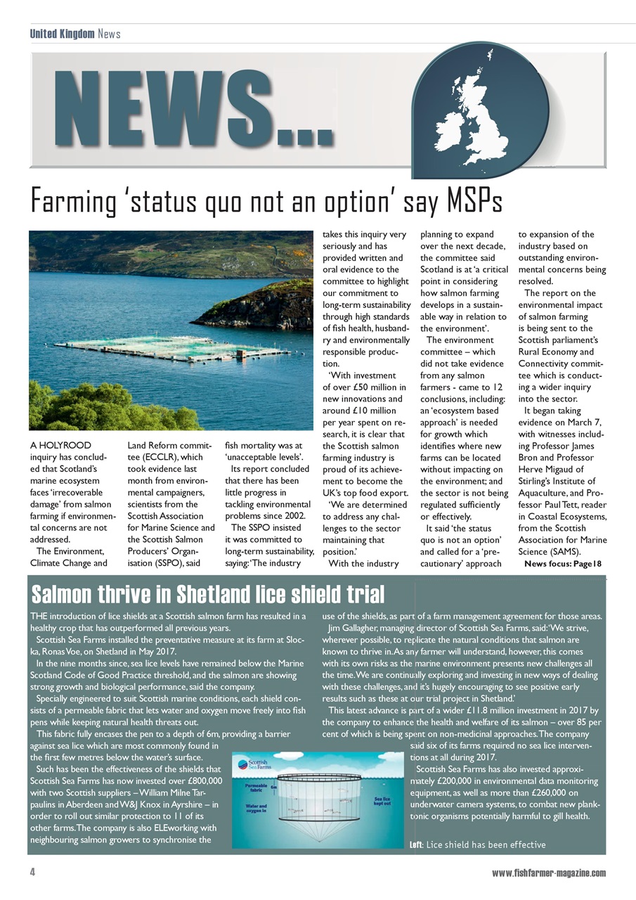 Fish Farmer Magazine Preview Pages