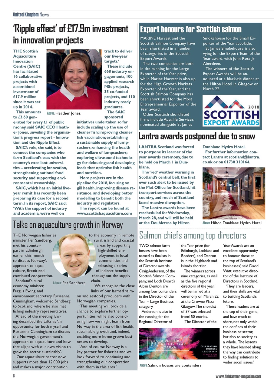 Fish Farmer Magazine Preview Pages