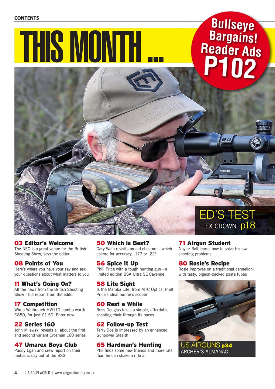 Airgun World Preview Pages
