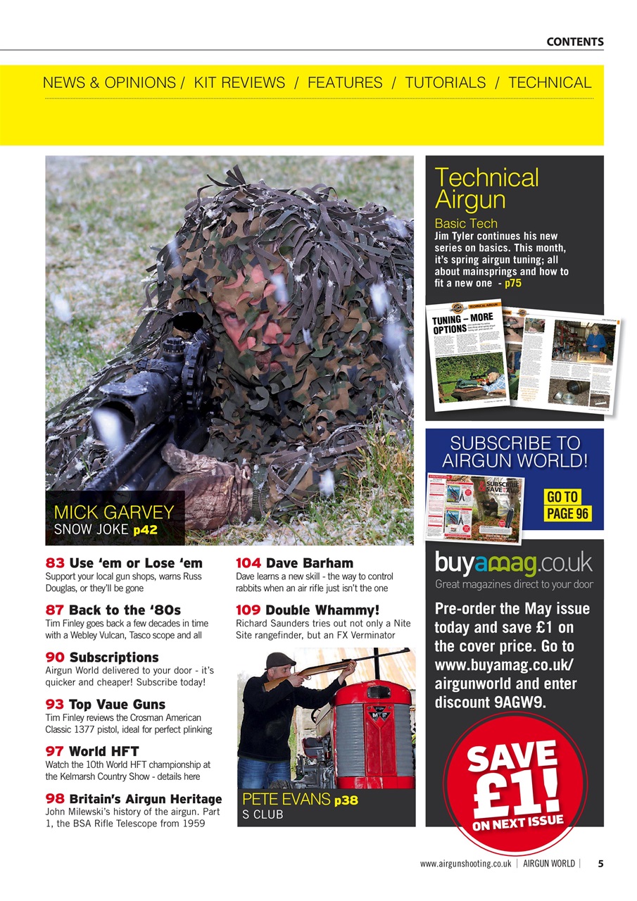 Airgun World Preview Pages