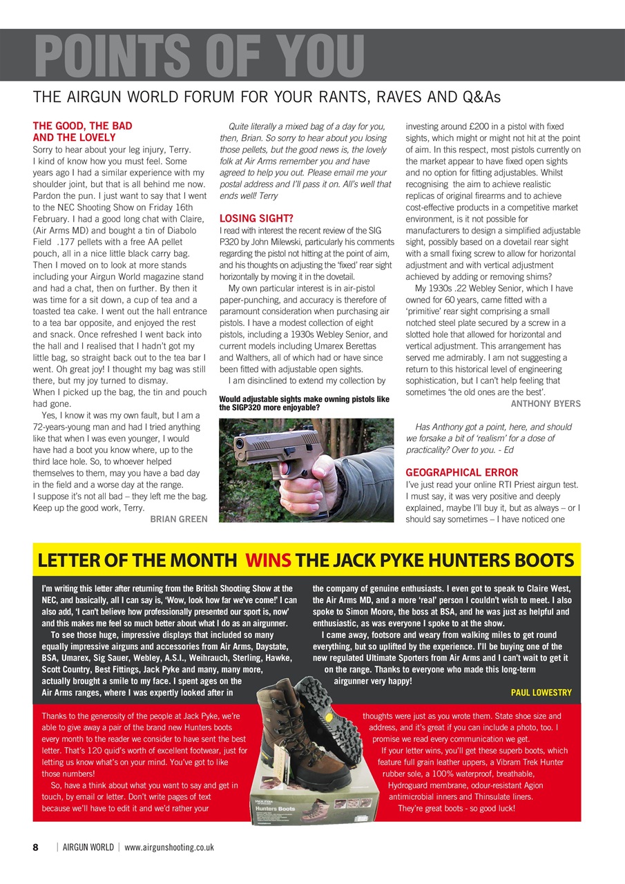 Airgun World Preview Pages