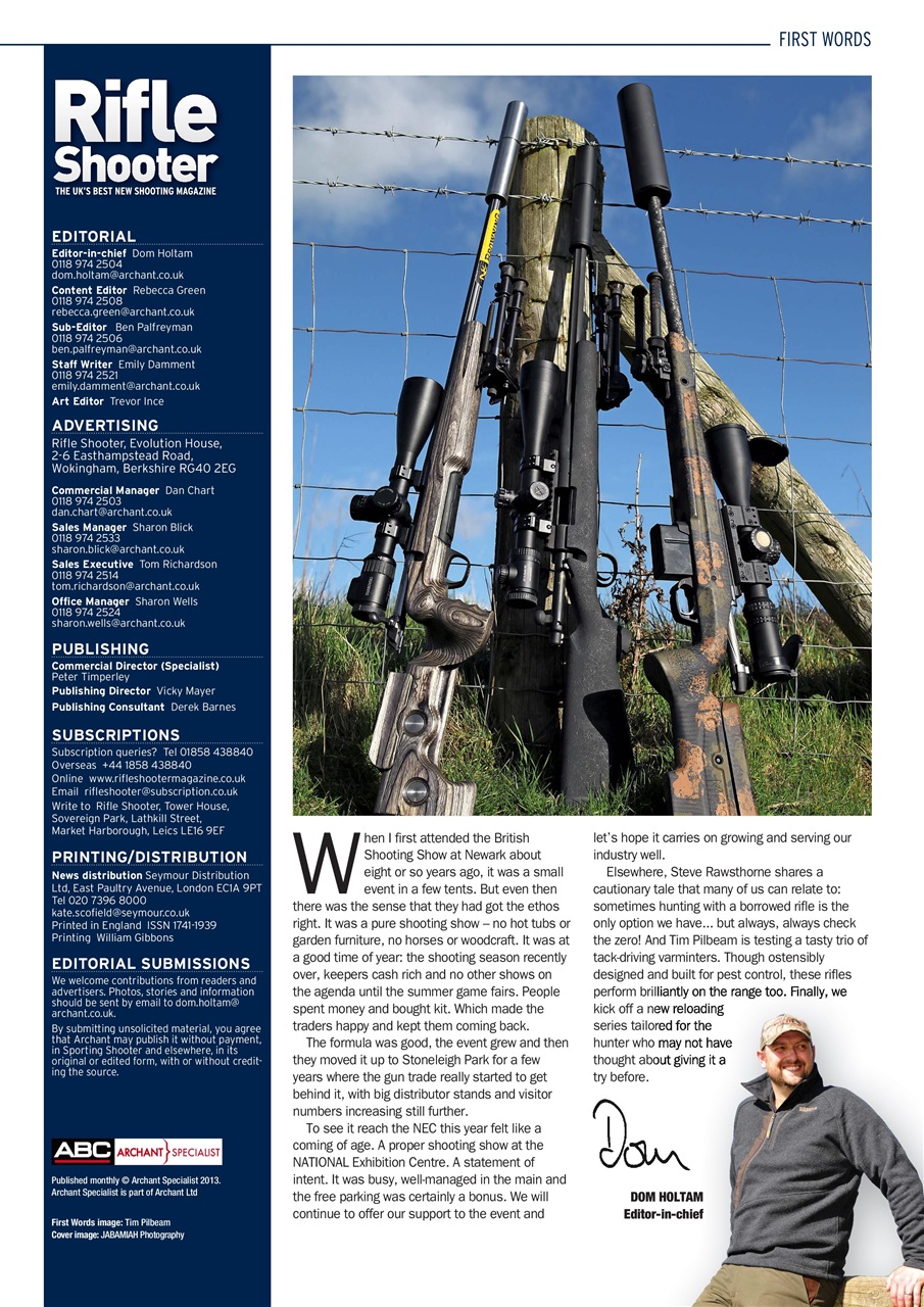 Rifle Shooter Preview Pages