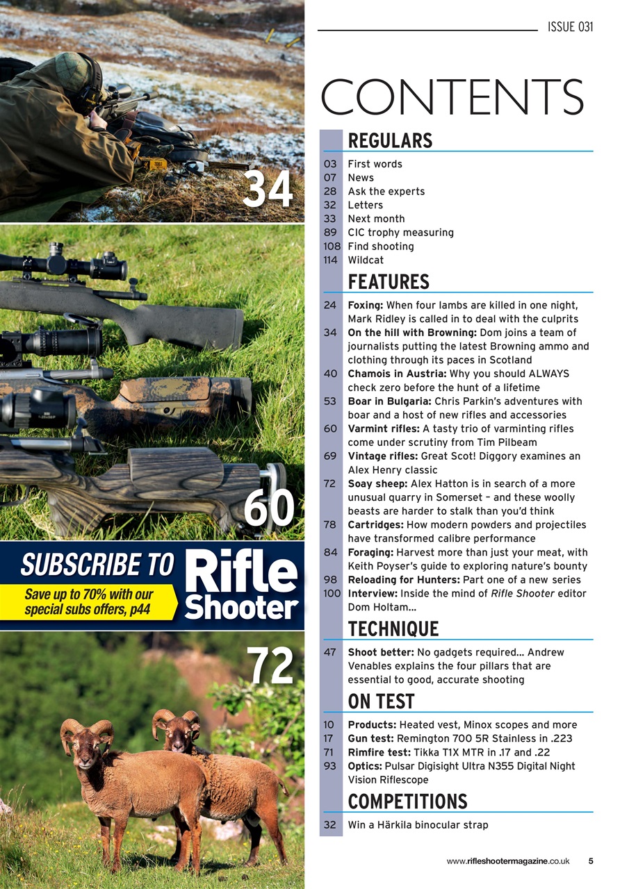 Rifle Shooter Preview Pages