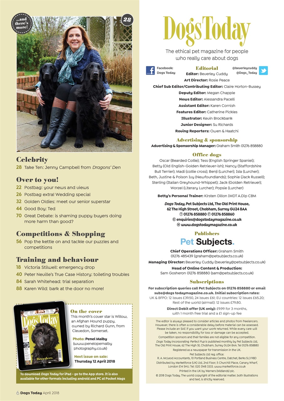 Dogs Today Magazine Preview Pages