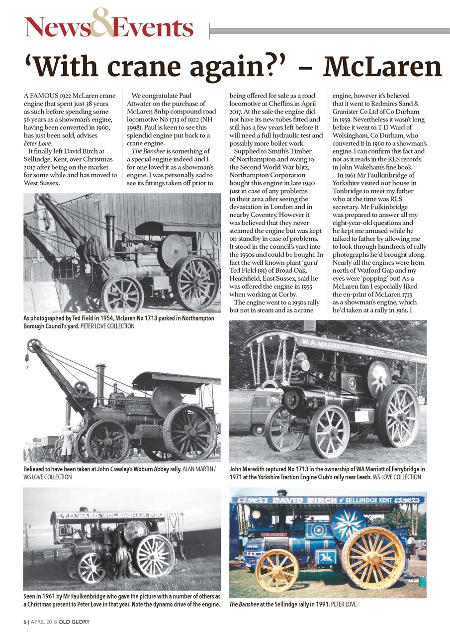 Old Glory Magazine Preview Pages