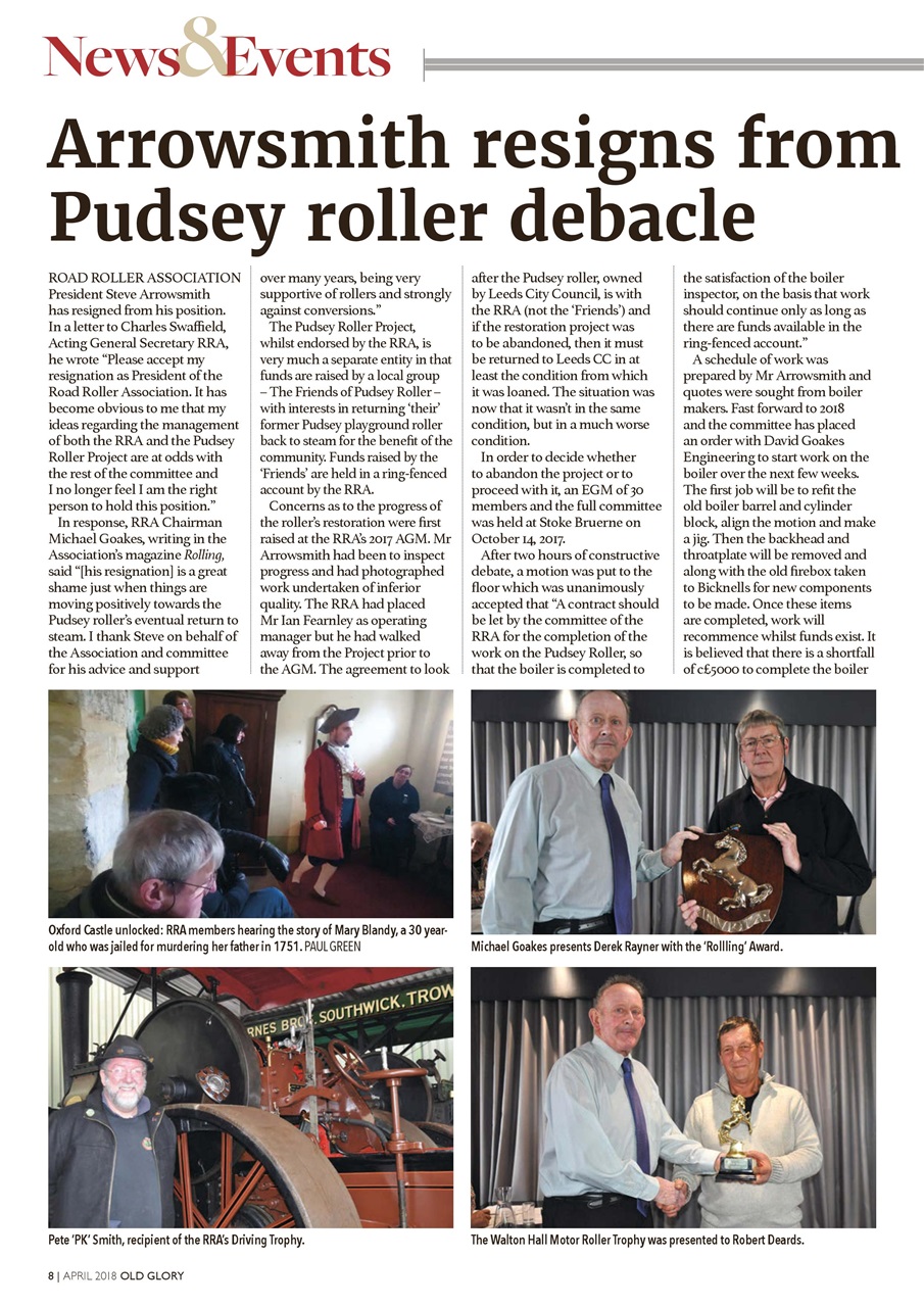 Old Glory Magazine Preview Pages