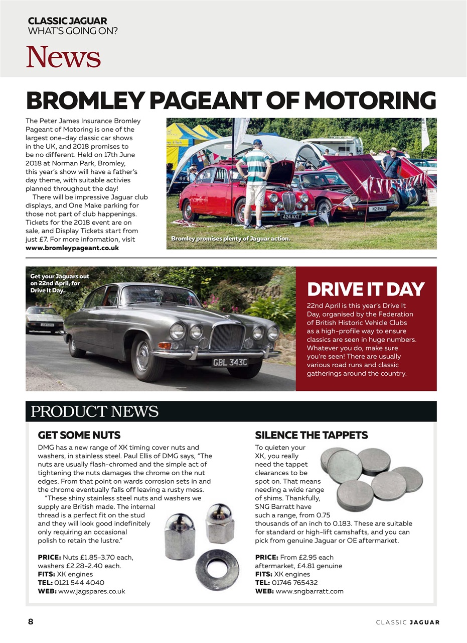 Classic Jaguar Preview Pages