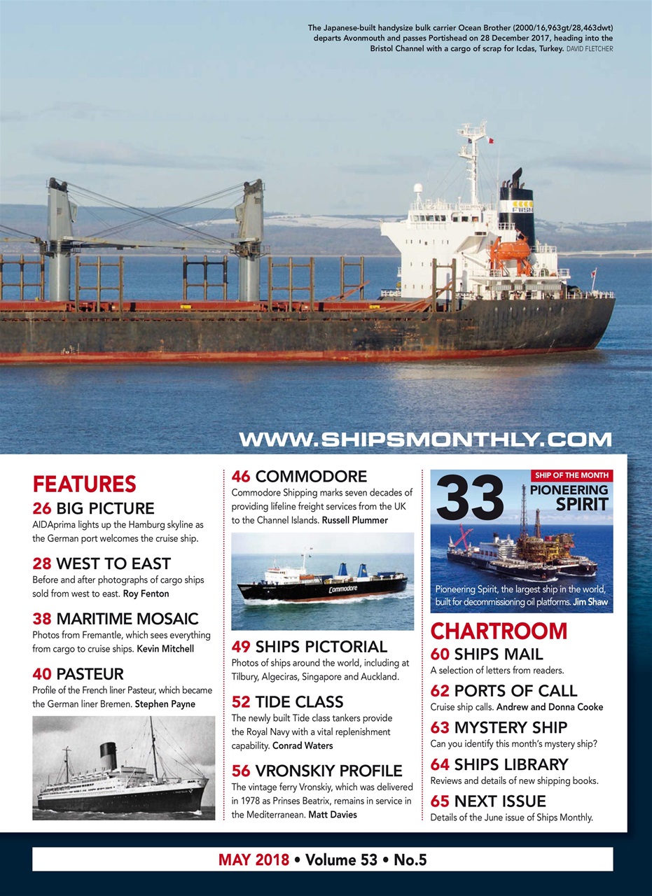 Ships Monthly Preview Pages