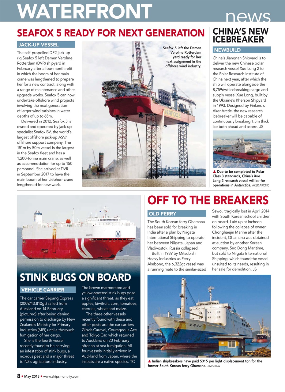 Ships Monthly Preview Pages