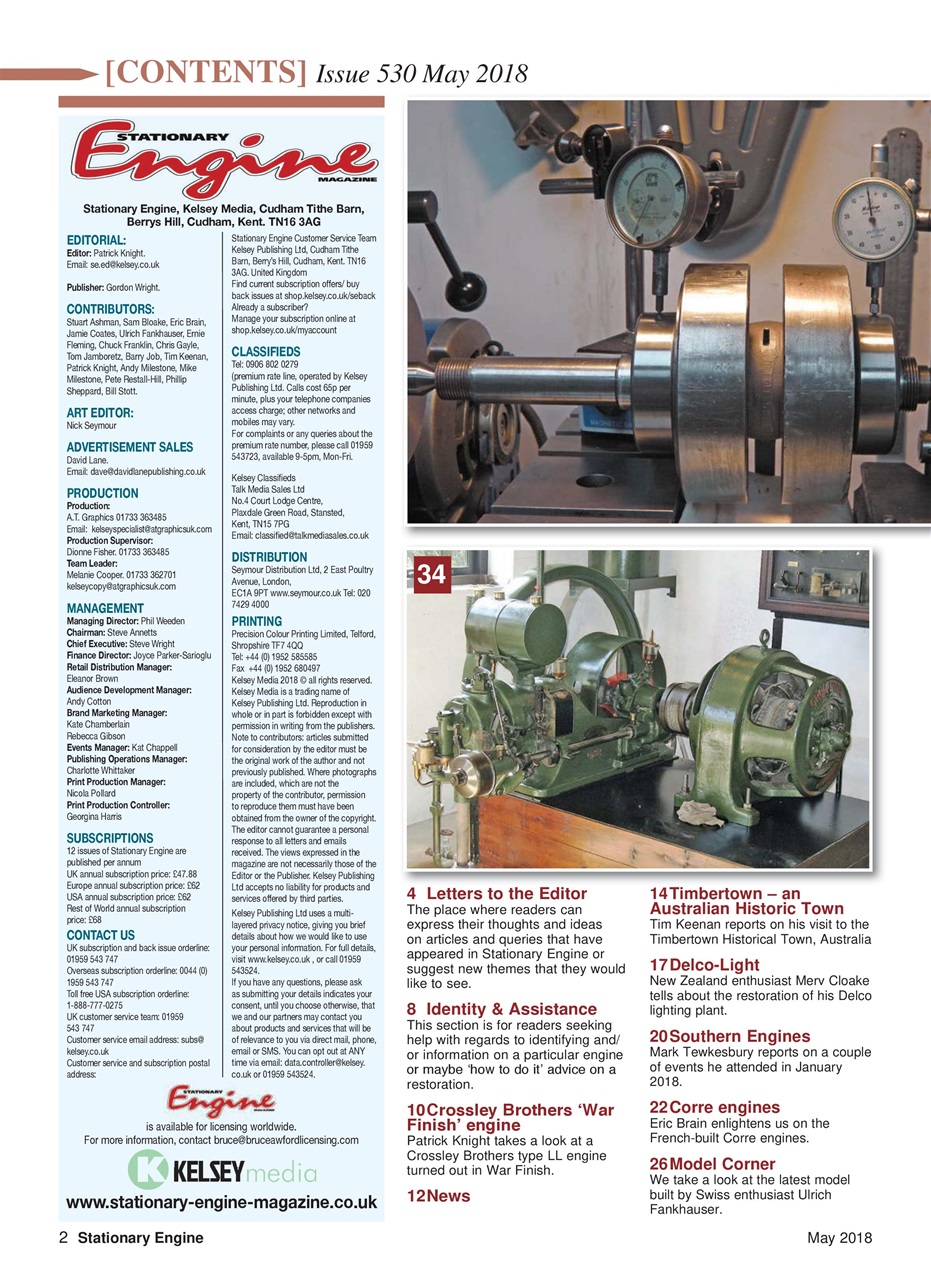 Stationary Engine Preview Pages