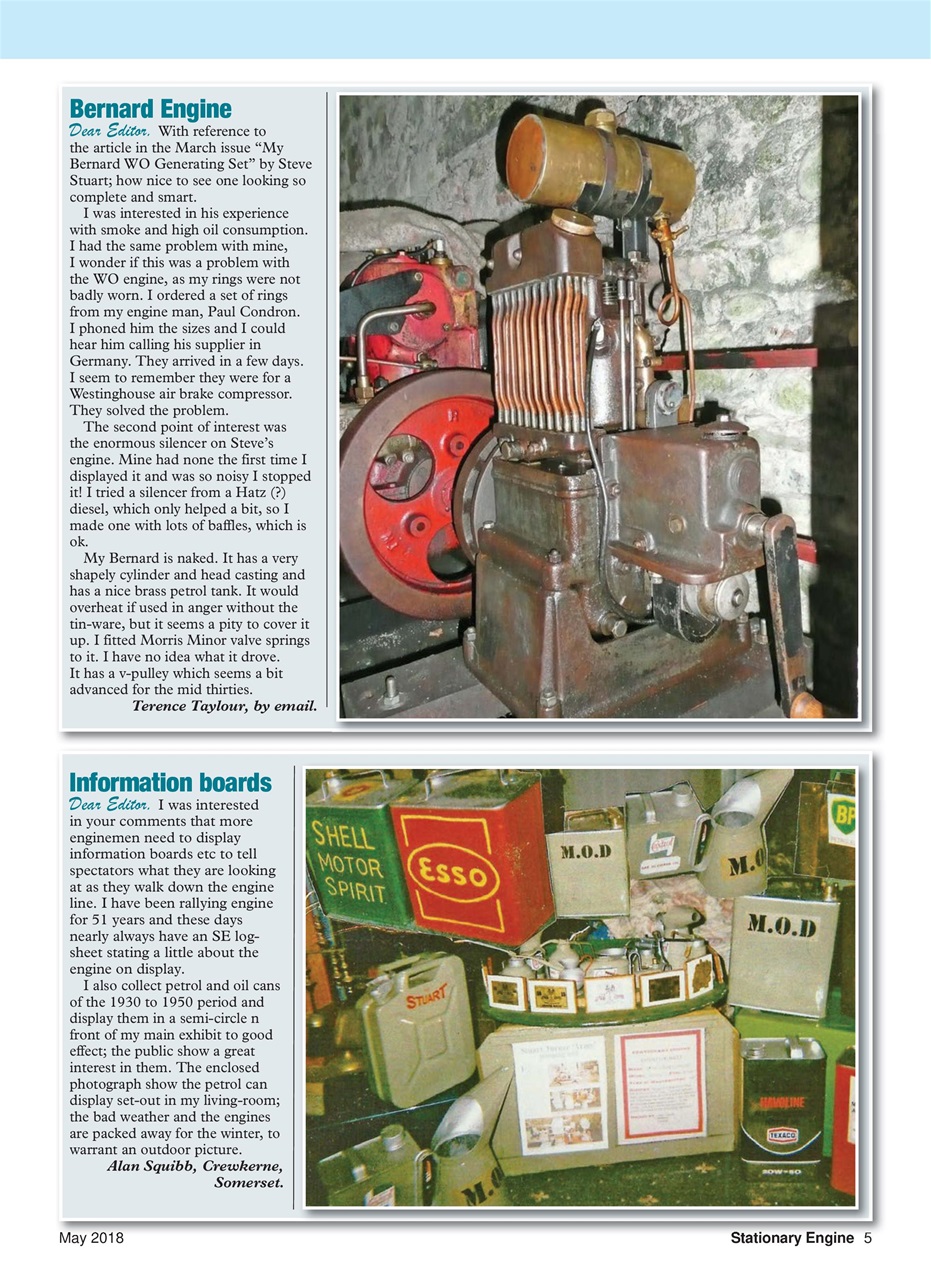 Stationary Engine Preview Pages