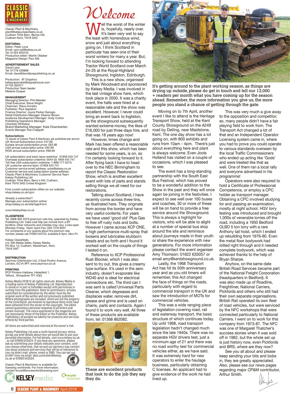 Classic Plant & Machinery Preview Pages