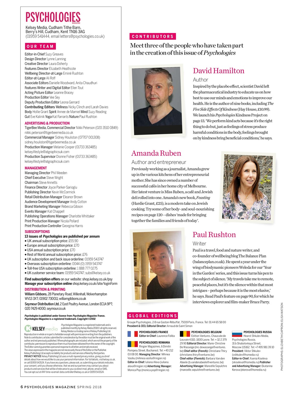 Psychologies Preview Pages