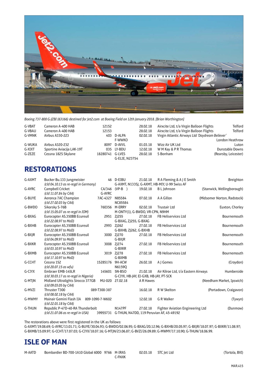 Air Britain News Preview Pages