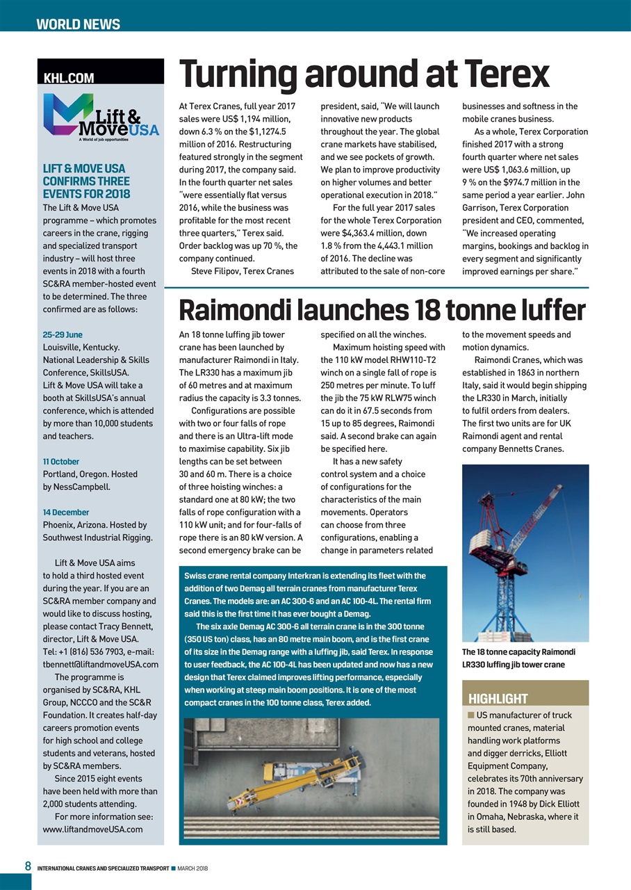 Int. Cranes and Specialized Transp Preview Pages