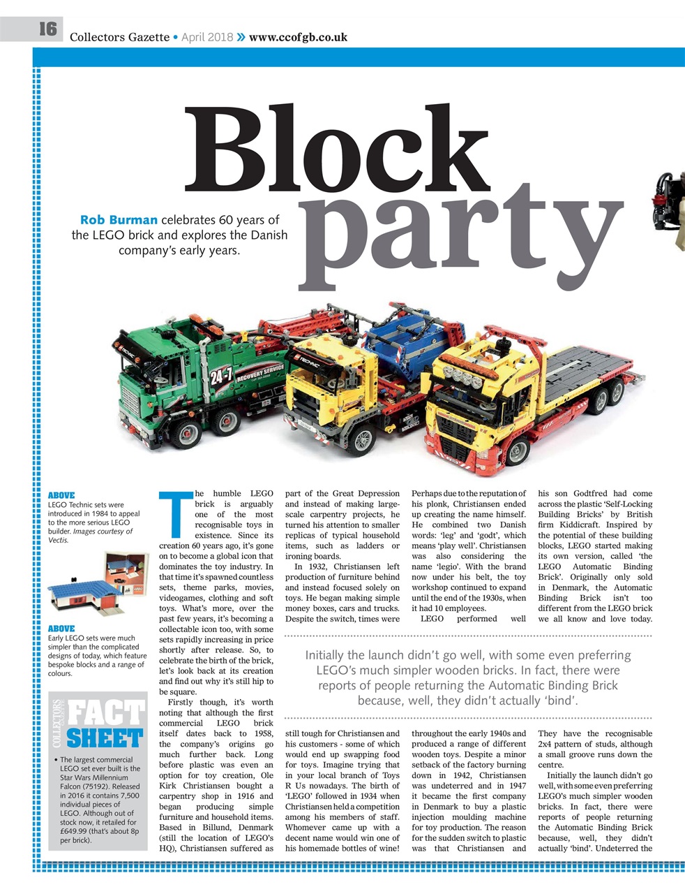 Collectors Gazette Preview Pages