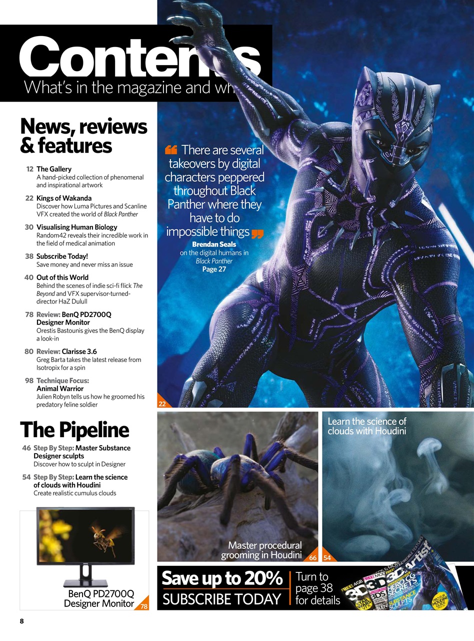 3D Artist Preview Pages