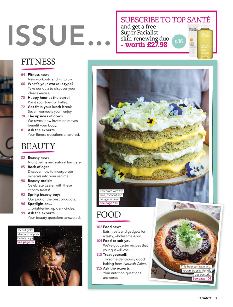 Top Sante Preview Pages