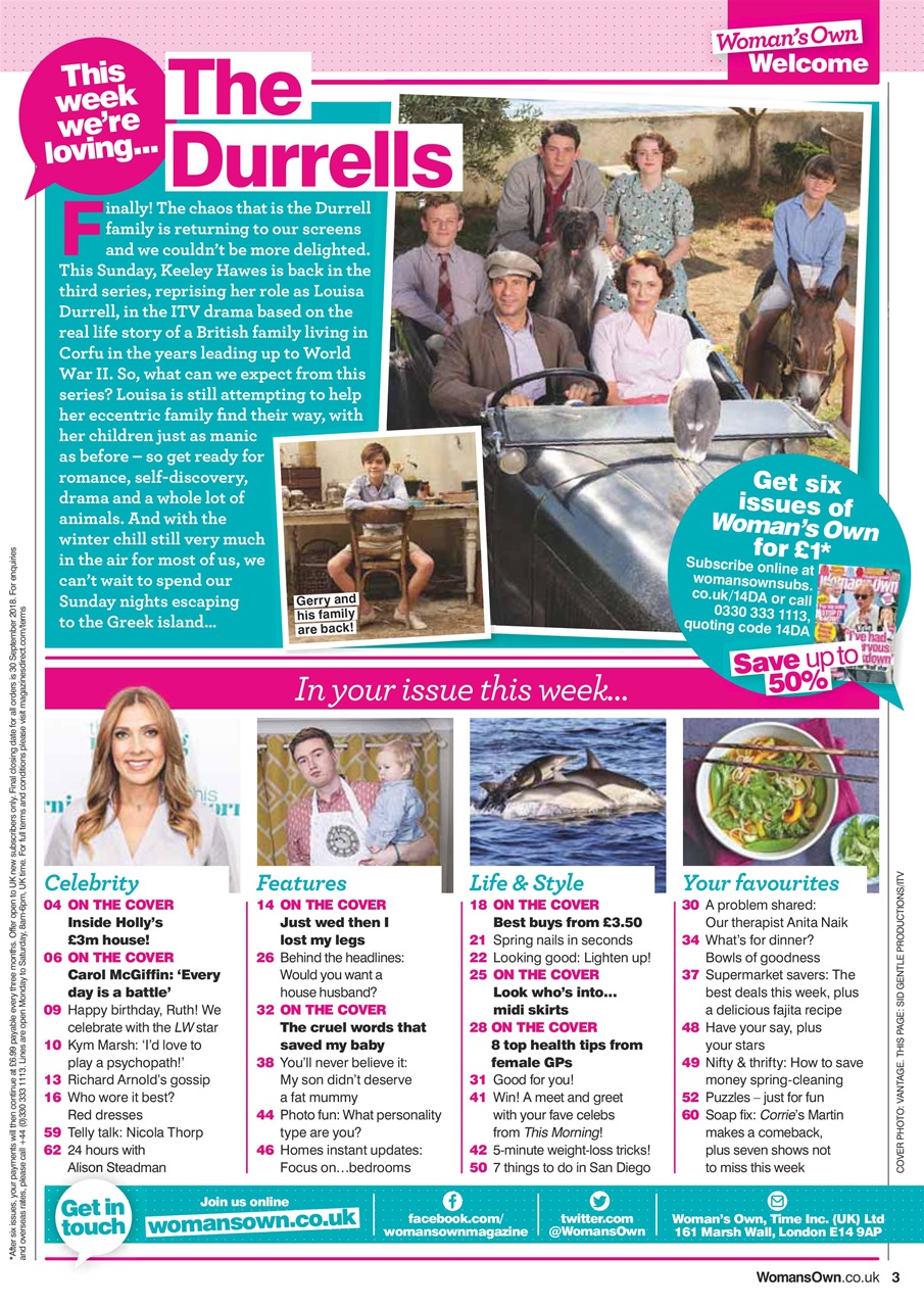 Woman's Own Preview Pages