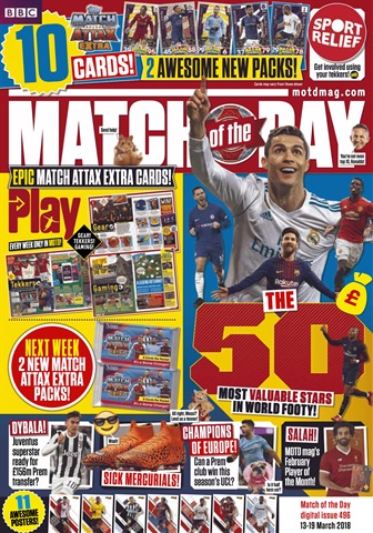 Match of the Day issue Issue 496