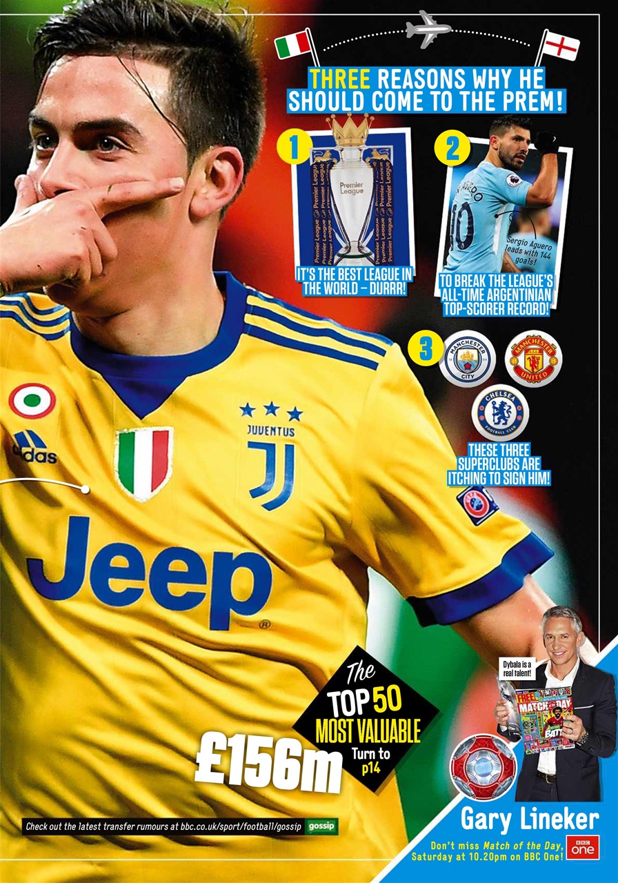 Match of the Day Preview Pages