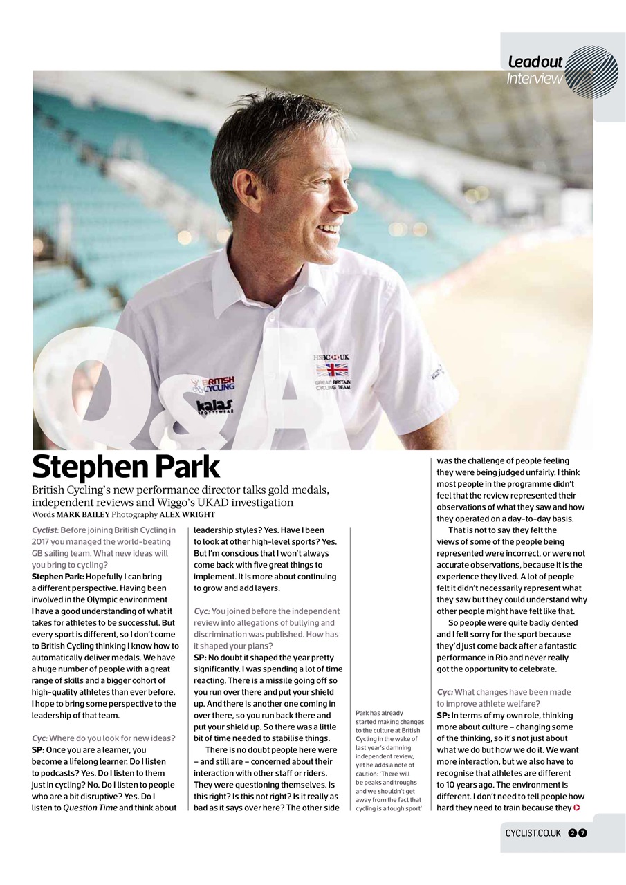 Cyclist Preview Pages