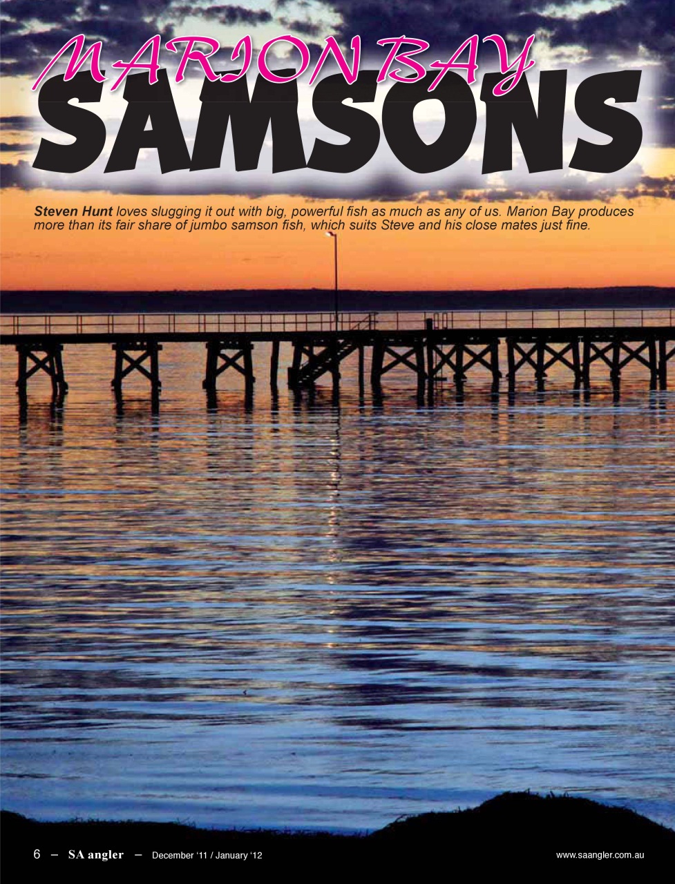 South Australian Angler Preview Pages